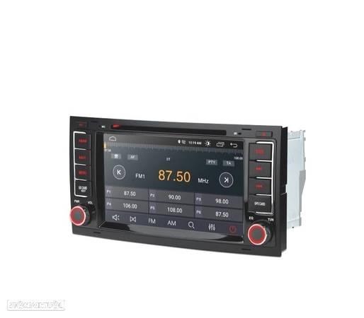 AUTO RÁDIO 7" ANDROID 12 OCTA-CORE MULTIMEDIA DVD GPS PARA VOLKSWAGEN VW TOUAREG MULTIVAN TRANSPORT - 2