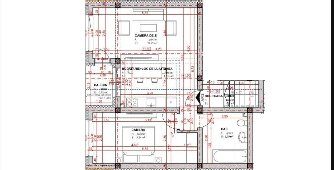 Apartament 2 camere, TVA inclus - Imagine principală: 3/9