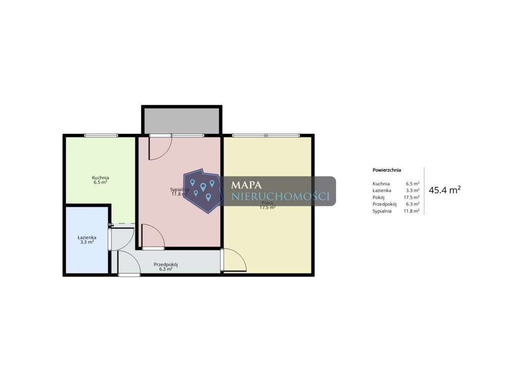 Funkcjonalne mieszkanie w świetnej lokalizacji-12