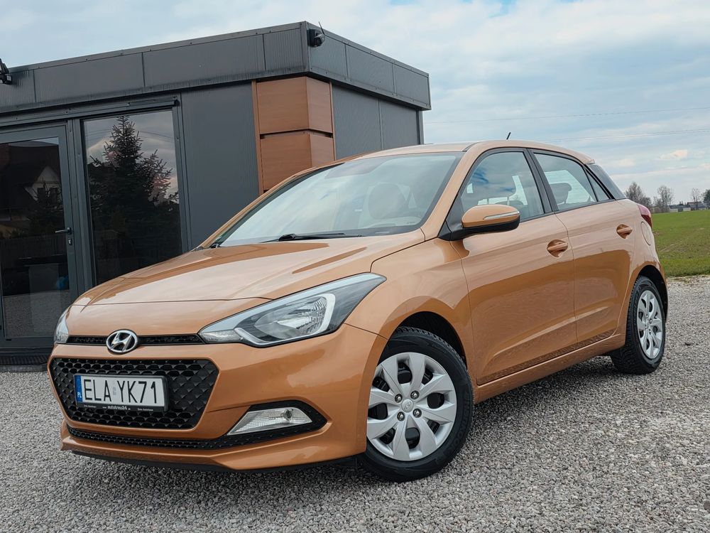 Hyundai i20 II blue 1.2 Classic 2015