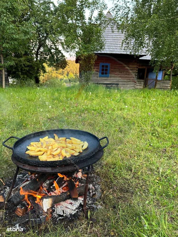 Vânzare ansamblu de 5 căsuțe tradiționale Maramureș/ Botiza-11