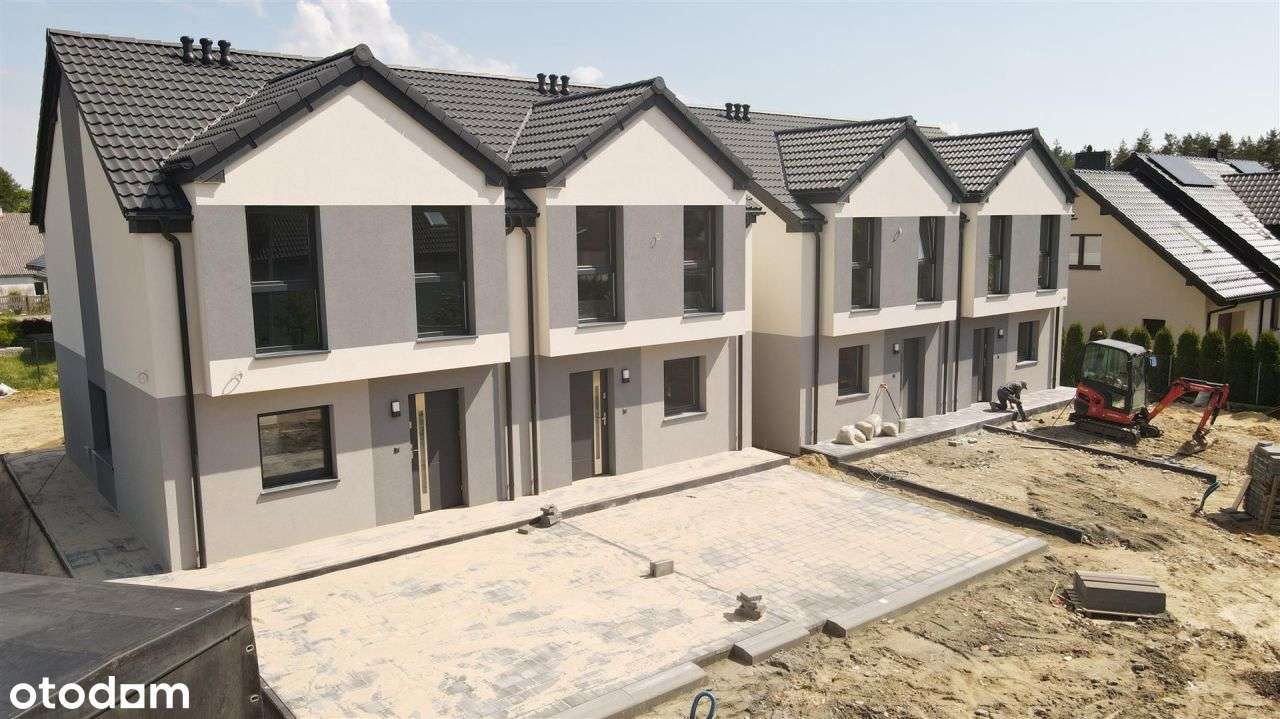 Nowy bliźniak 82 m2 z ogrodem – Kębłowo
