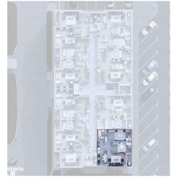 Apartament cu 3 camere, 2 bai, bloc NOU, zona Copou, predare 2025!! - Imagine principală: 3/8