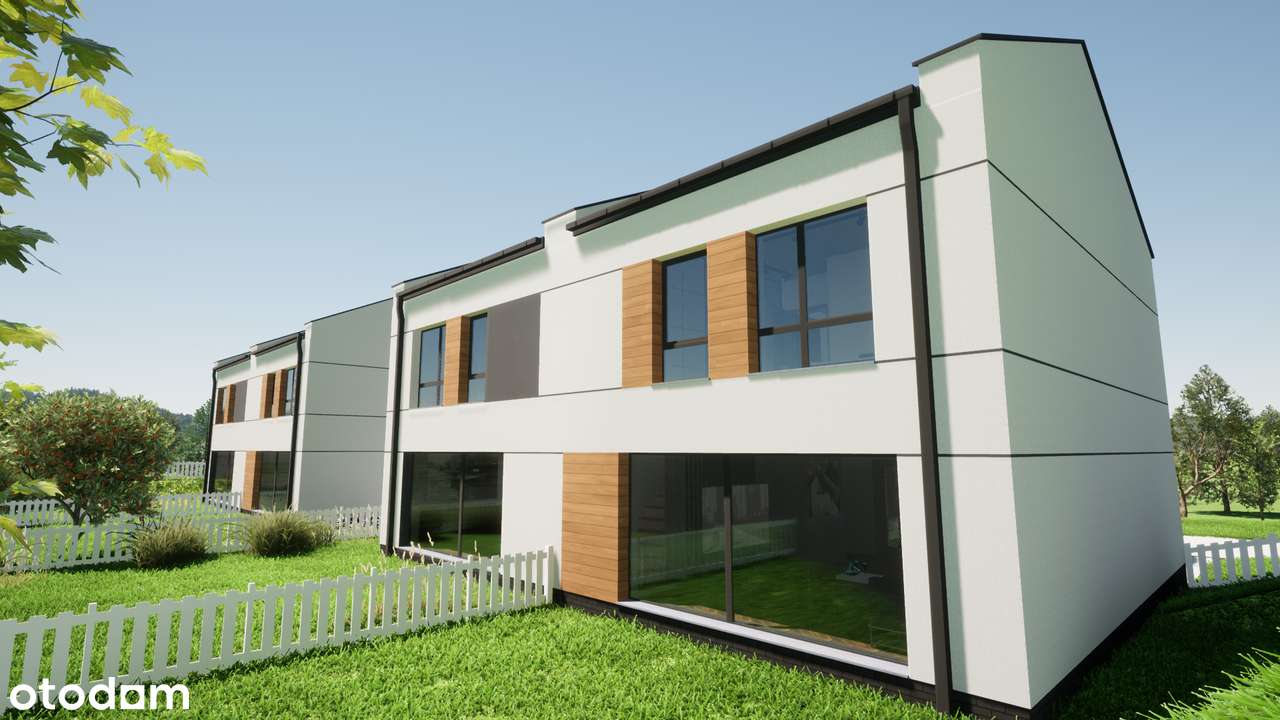 4 pokoje, o. podłogowe, pompa ciepła, działka 450m 2. Media miejskie.-8