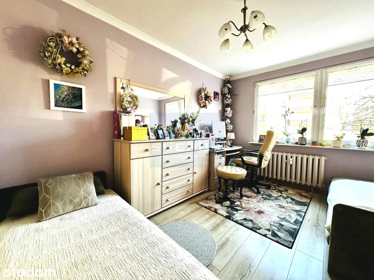 parter/Północ/2 pokoje z dużym balkonem - Pełny obrazek: 2/9