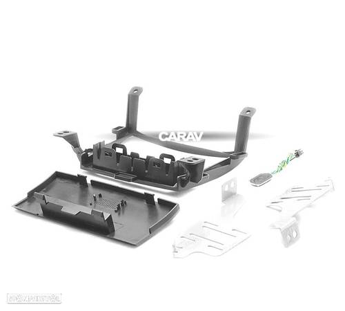 MOLDURA ADAPTADOR PRETO PARA RADIO 2-DIN PARA OPEL ZAFIRA 11-16 - 1