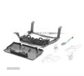 MOLDURA ADAPTADOR PRETO PARA RADIO 2-DIN PARA OPEL ZAFIRA 11-16 - 1