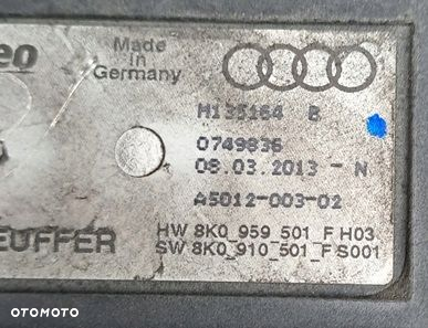 AUDI A4 B8 A5 8T Q5 8R STEROWNIK MODUŁ WENTYLATORA 8K0959501F - 2