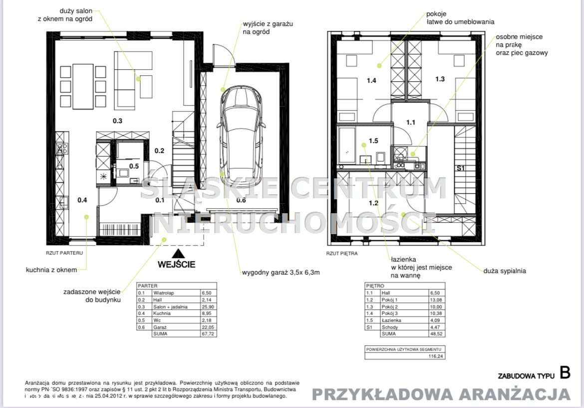 Czeladź ul. Widokowa nowe domy z garażem-9