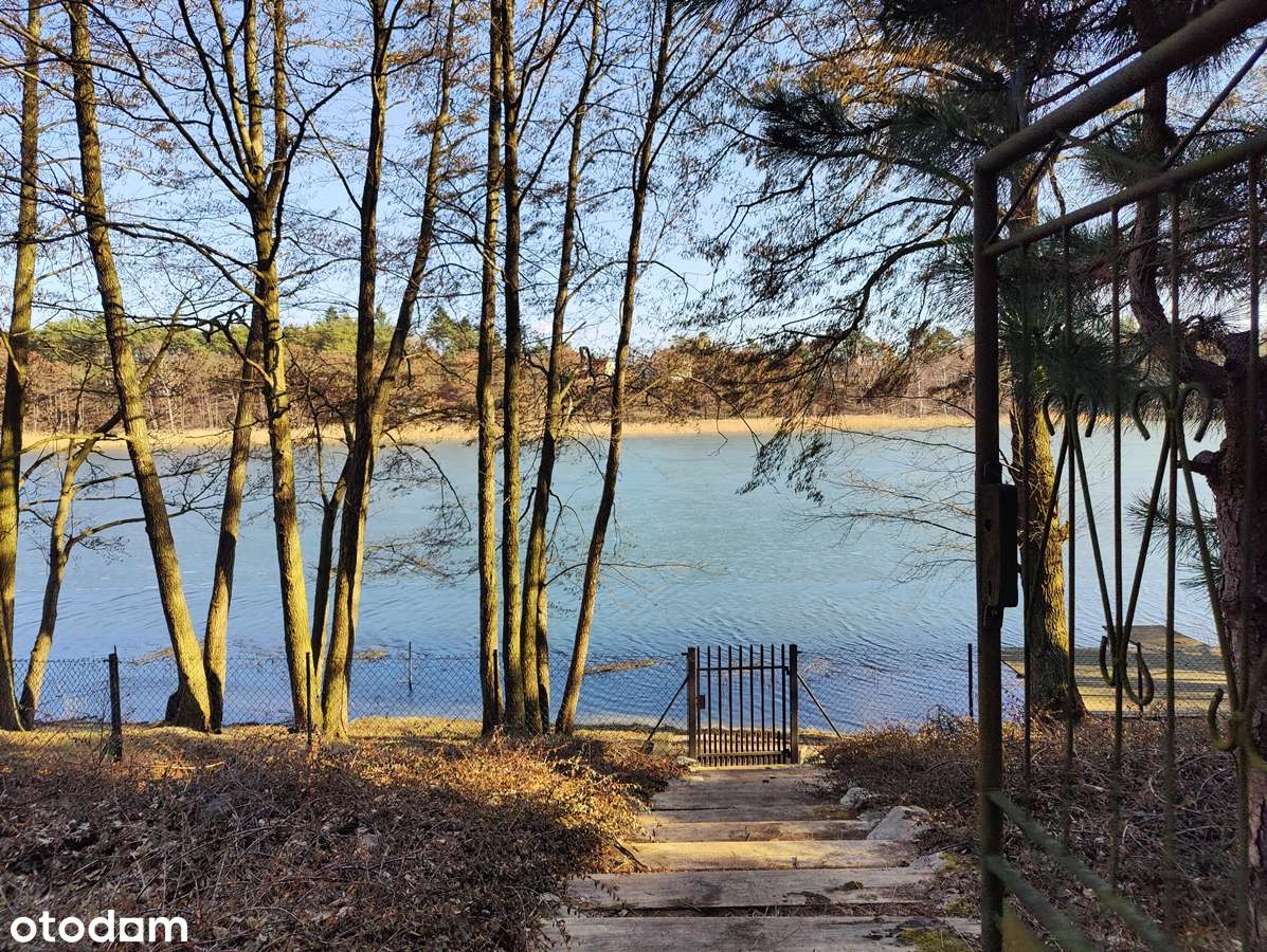 Urokliwa posesja bezpośrednio nad Jeziorem Ślesińskim-3