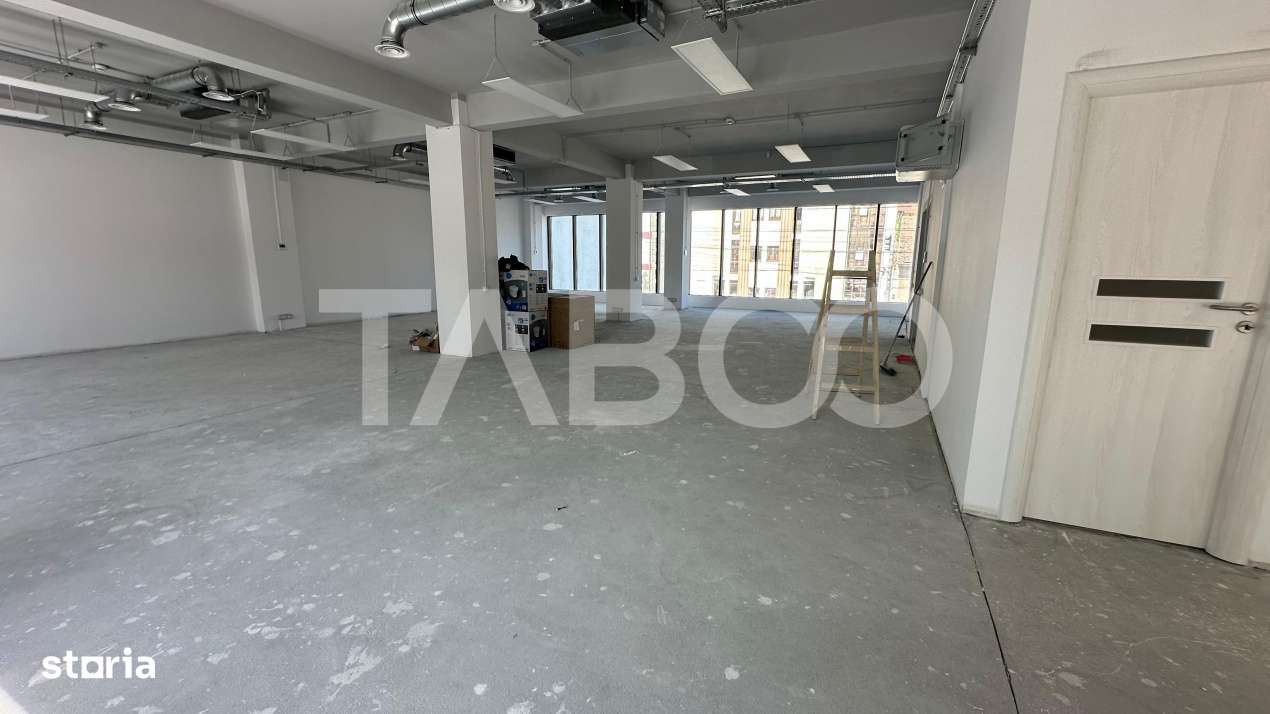 Spatiu birouri 195 mpu modern de inchiriat zona ultra central Sibiu - Imagine principală: 4/8