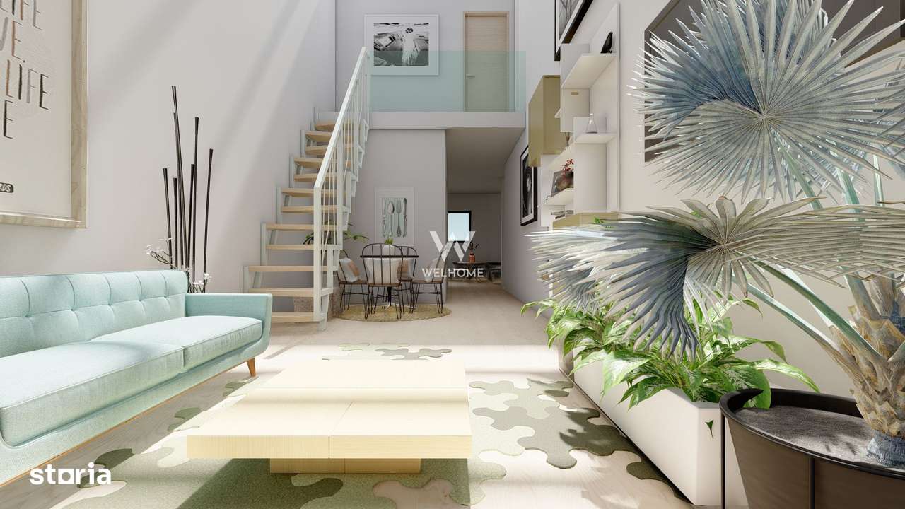 Apartament 2 camere, pe doua nivele, Zona VEST, Sibiu - Imagine principală: 2/7