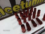 Porcas Lug Nuts Para Honda,Mazda,Etc 45mm 12x1.50 Vermelho Conjunto 20 Unidades - 9