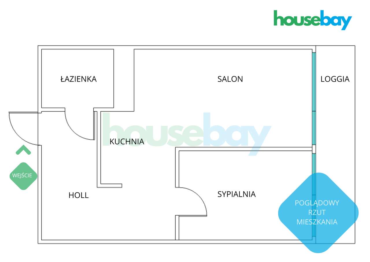 2 pokoje, zielona enklawa w centrum Gdańska-19