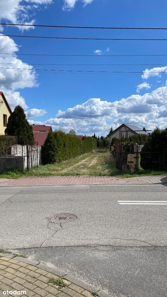 Unikatowa działka z Domem w stanie surowym , Tychy