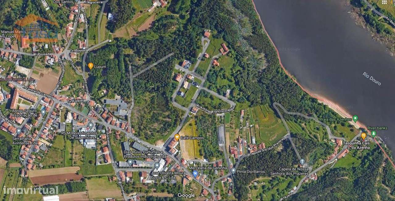 Terreno de gaveto para moradia 3 frentes em Avintes. - Grande imagem: 4/11