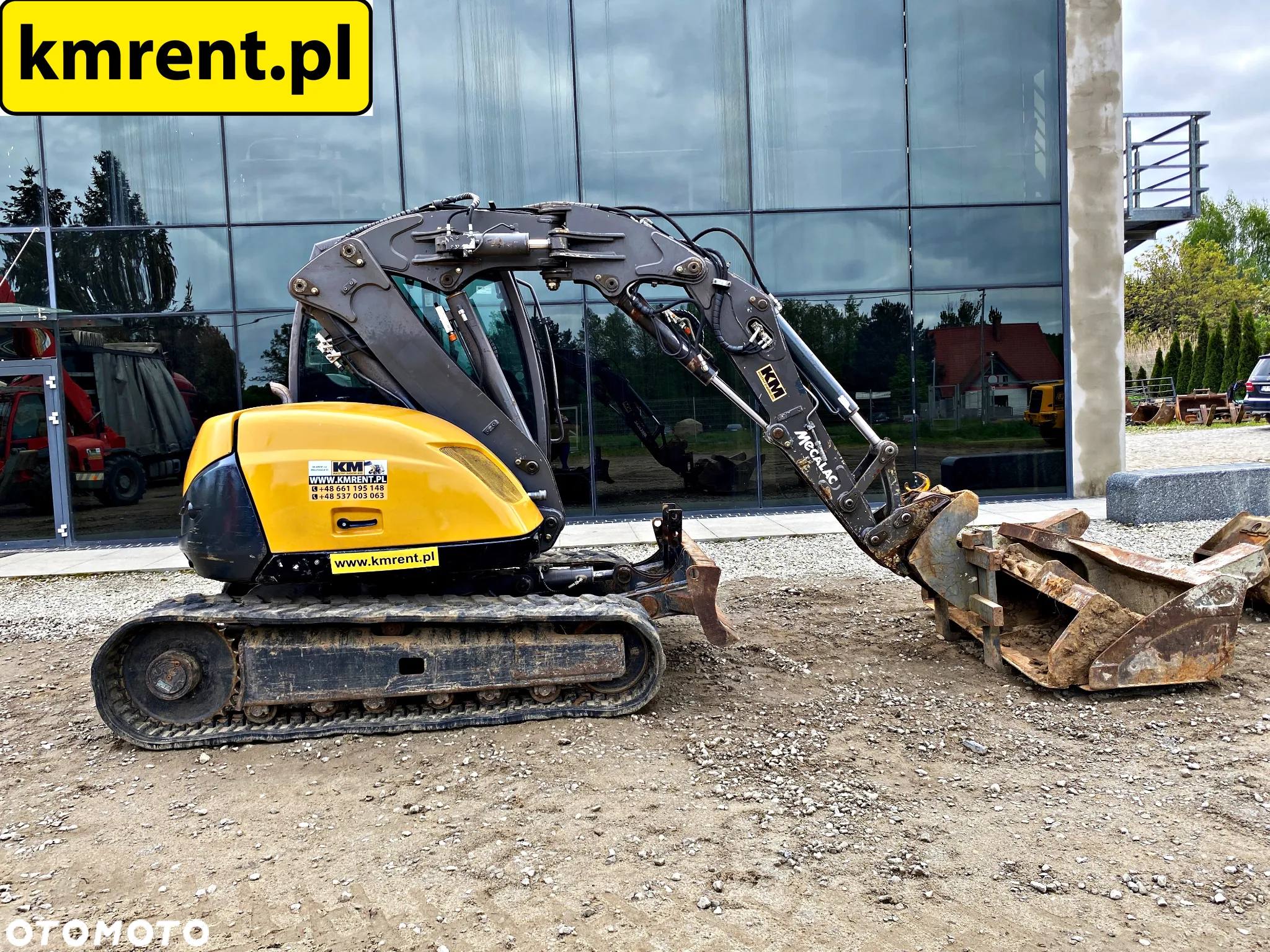 Mecalac 8 MCR KOPARKA GĄSIENICOWA 2011R.  | MECALAC 6MCR JCB 8060 8080 - 17