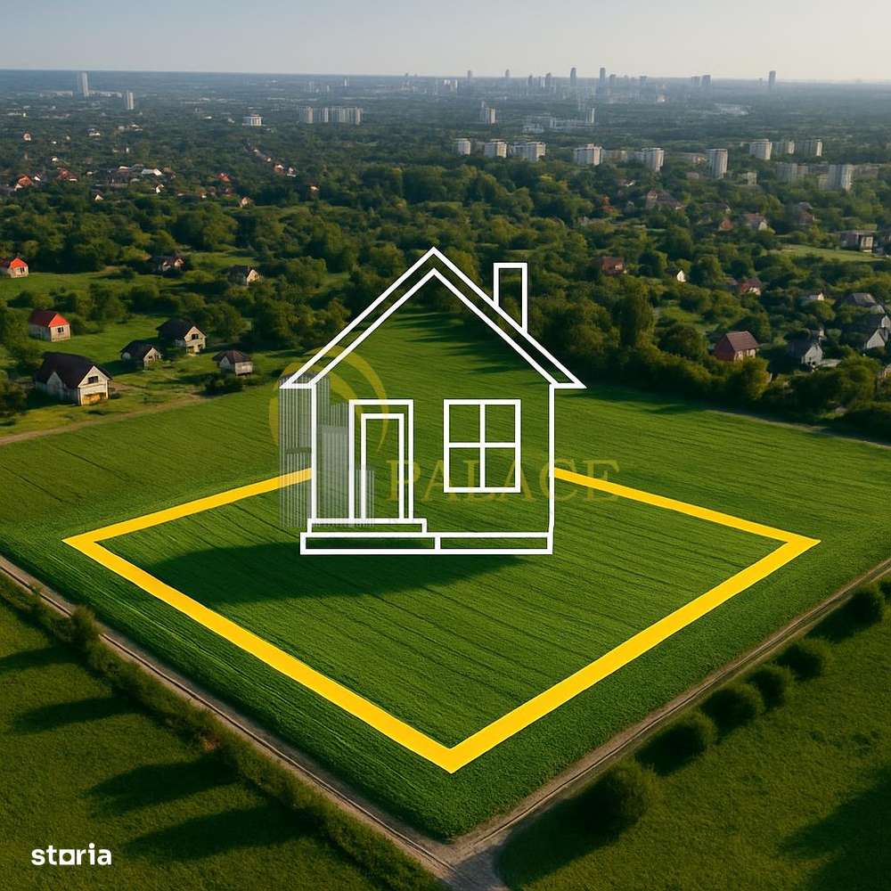 Teren intravilan 580 mp pentru casa,  Rediu Iasi - Imagine principală: 1/2