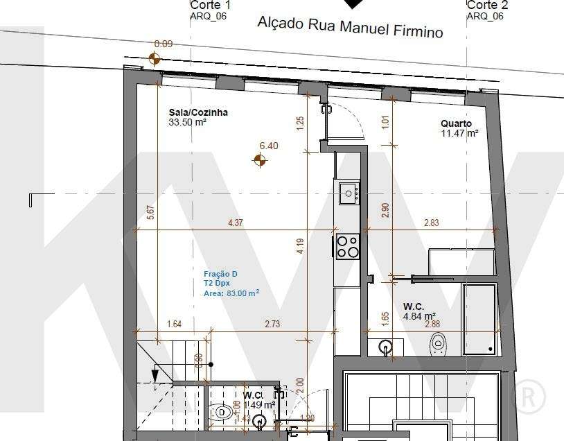Apartamento T2Duplex NOVO na Beira Mar em Aveiro - Grande imagem: 2/13