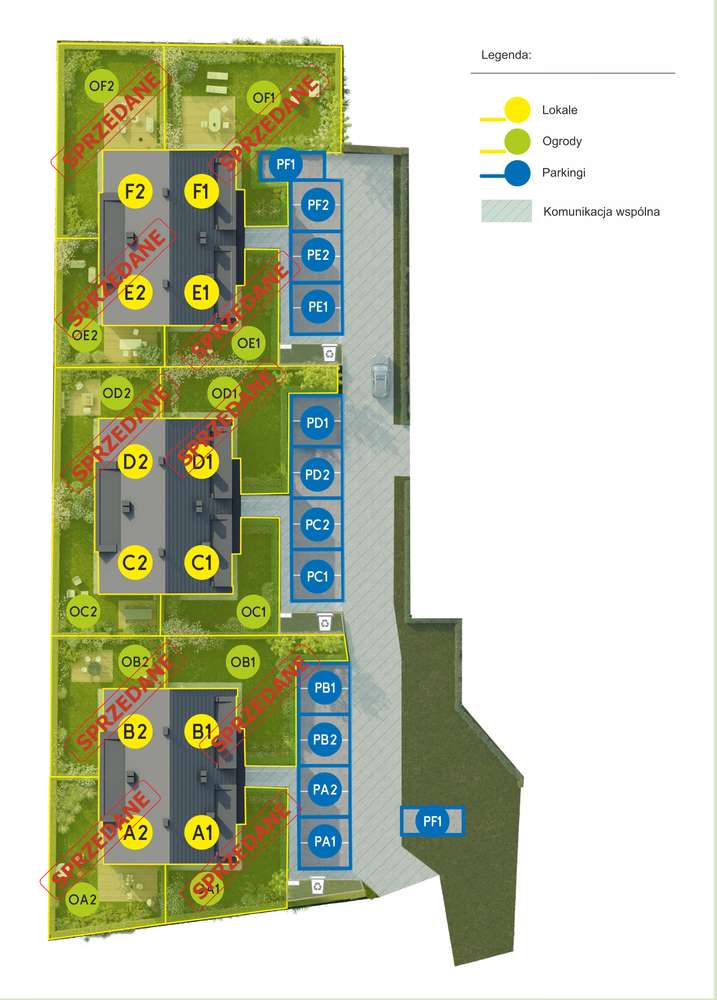 Bezczynszowe mieszkanie z ogrodem i 2 msc. parkingowymi-14