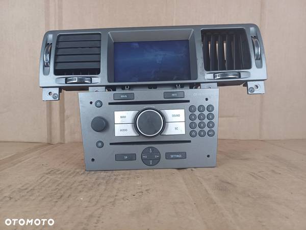 OPEL RADIO CD NAVI NAWIGACJA PANEL 383555646 KRATKI NAWIEWU WYŚWIETLACZ 24461297 - 1