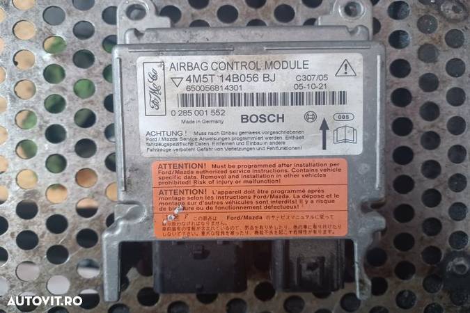 CALCULATOR AIRBAG 4M5T14b056BJ Ford Focus 2  [din 2004 pana  2008] seria - 1