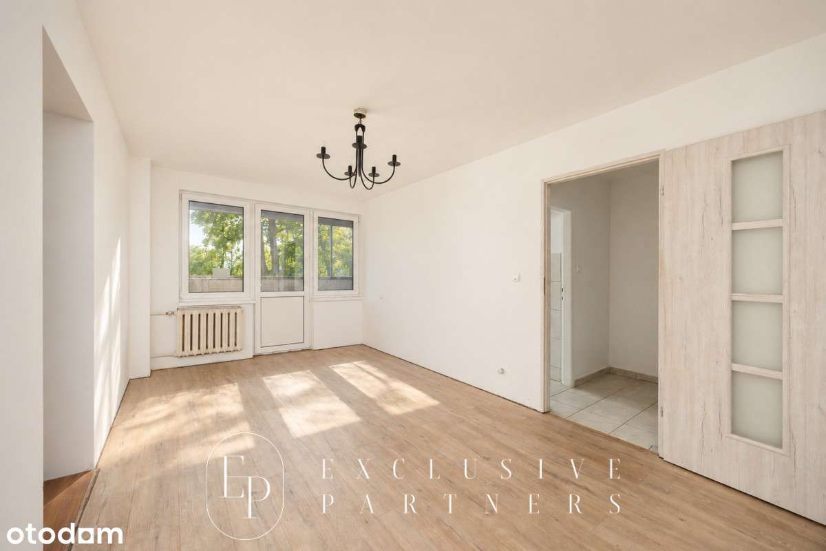 3 pokoje i oddzielna kuchnia | balkon | parter