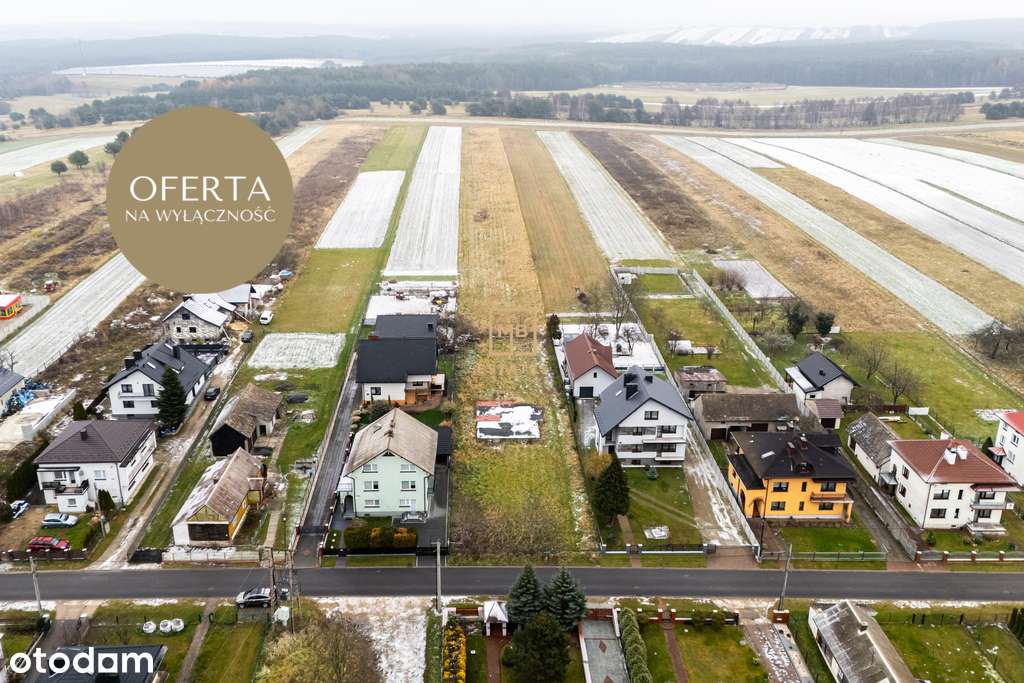 Działka budowlana z fundamentem-5