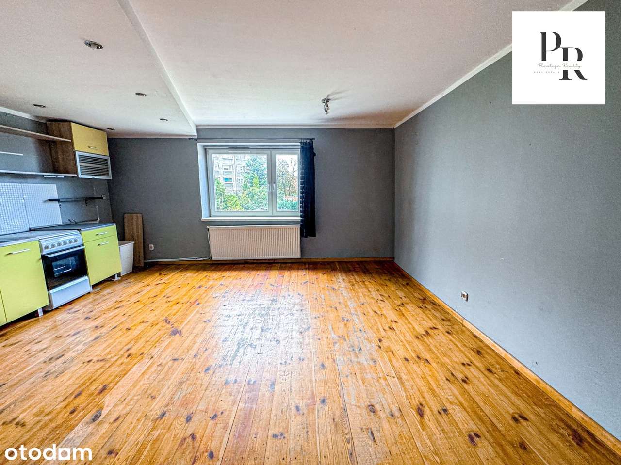 Bytom - mieszkanie 67 m², wysoki parter, do remontu, bez prowizji-1