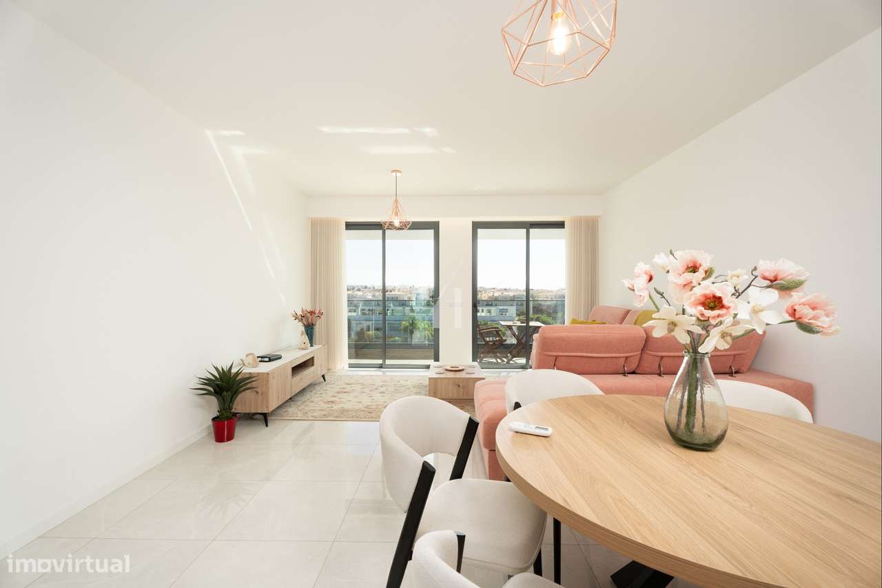 Penthouse T2 para venda com piscina, garagem e vista mar em Albufeira - Grande imagem: 5/26