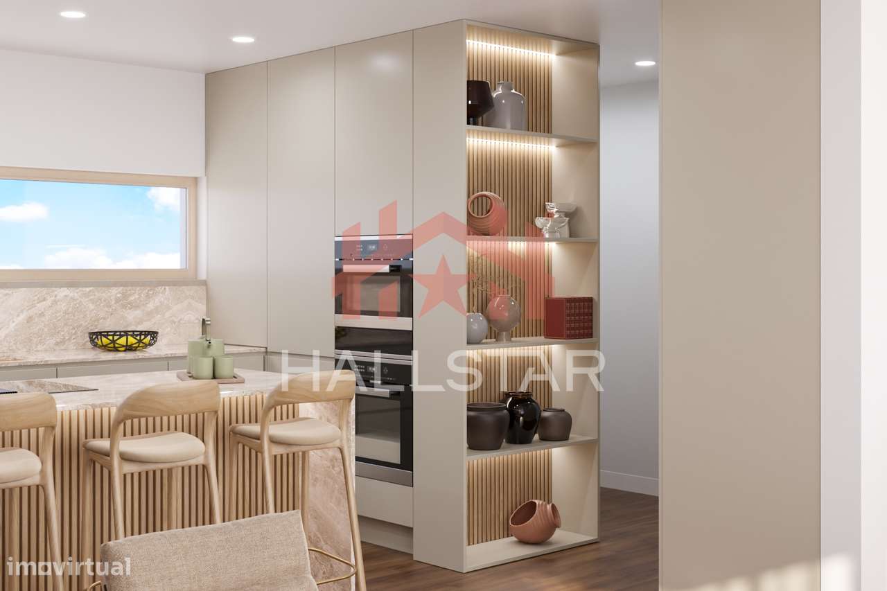 Apartamento T2 / Em Construção / Garagem para 2 Carros / Marrazes-9