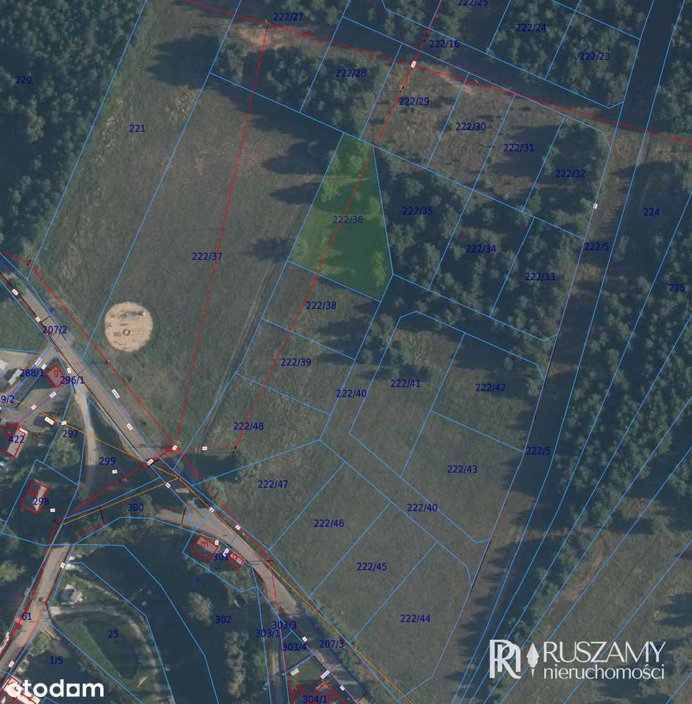 Bory Tucholskie - działki objęte Mpzp-18