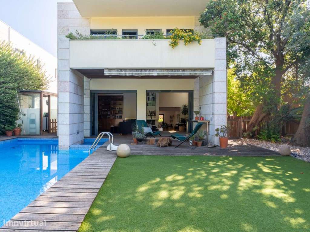 Moradia T5 com piscina e jardim em Cascais - Grande imagem: 4/49
