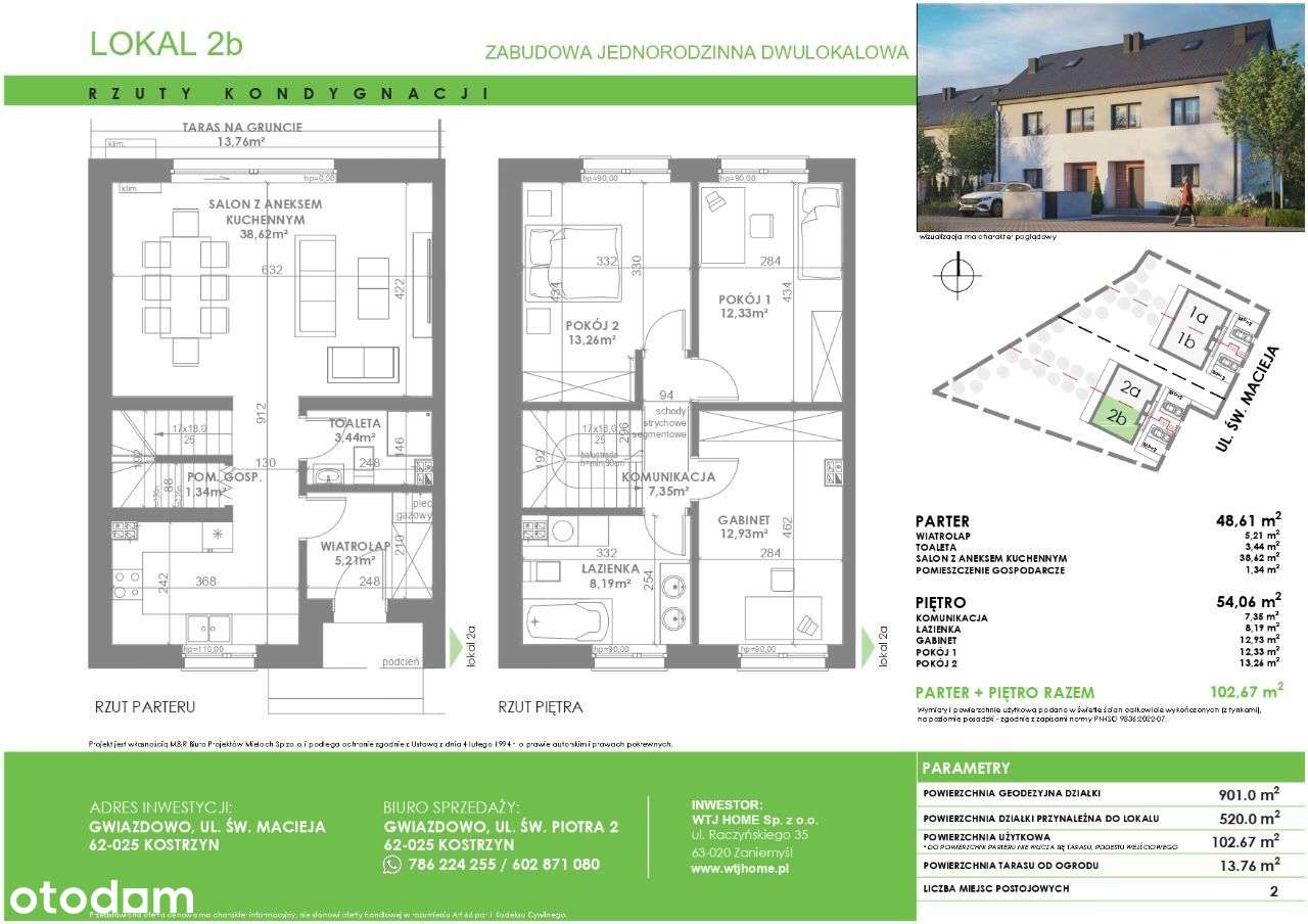 Gwiazdowo | bliźniak 4-pok. |duża działka 520 m kw. - Pełny obrazek: 3/12