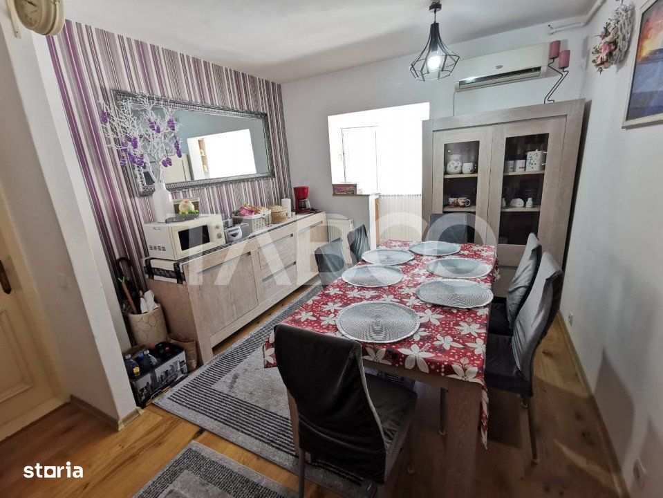 Apartament mobilat utilat cu 2 camere in zona Mihai Viteazul din Sibiu