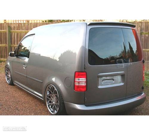 AILERON SPOILER TRASEIRO PARA VOLKSWAGEN VW CADDY 2K TUNNING 2 PEÇAS 04-10 - 1