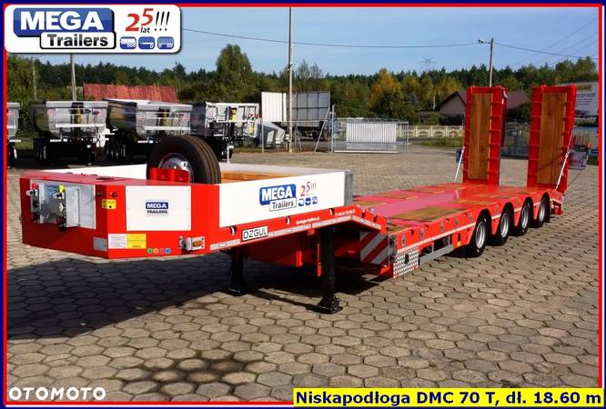 Inny Niskopodwoziowa MEGA Trailers, 4-osie, dł.  9.1+5,0 m / DMC 70 TON ! GOTOWA ! - 5