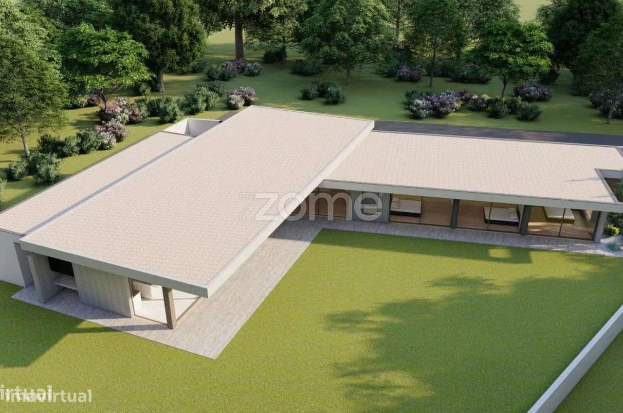 Moradia Terrea T4 De Luxo Com Piscina Cave E 1375M2 De Terreno