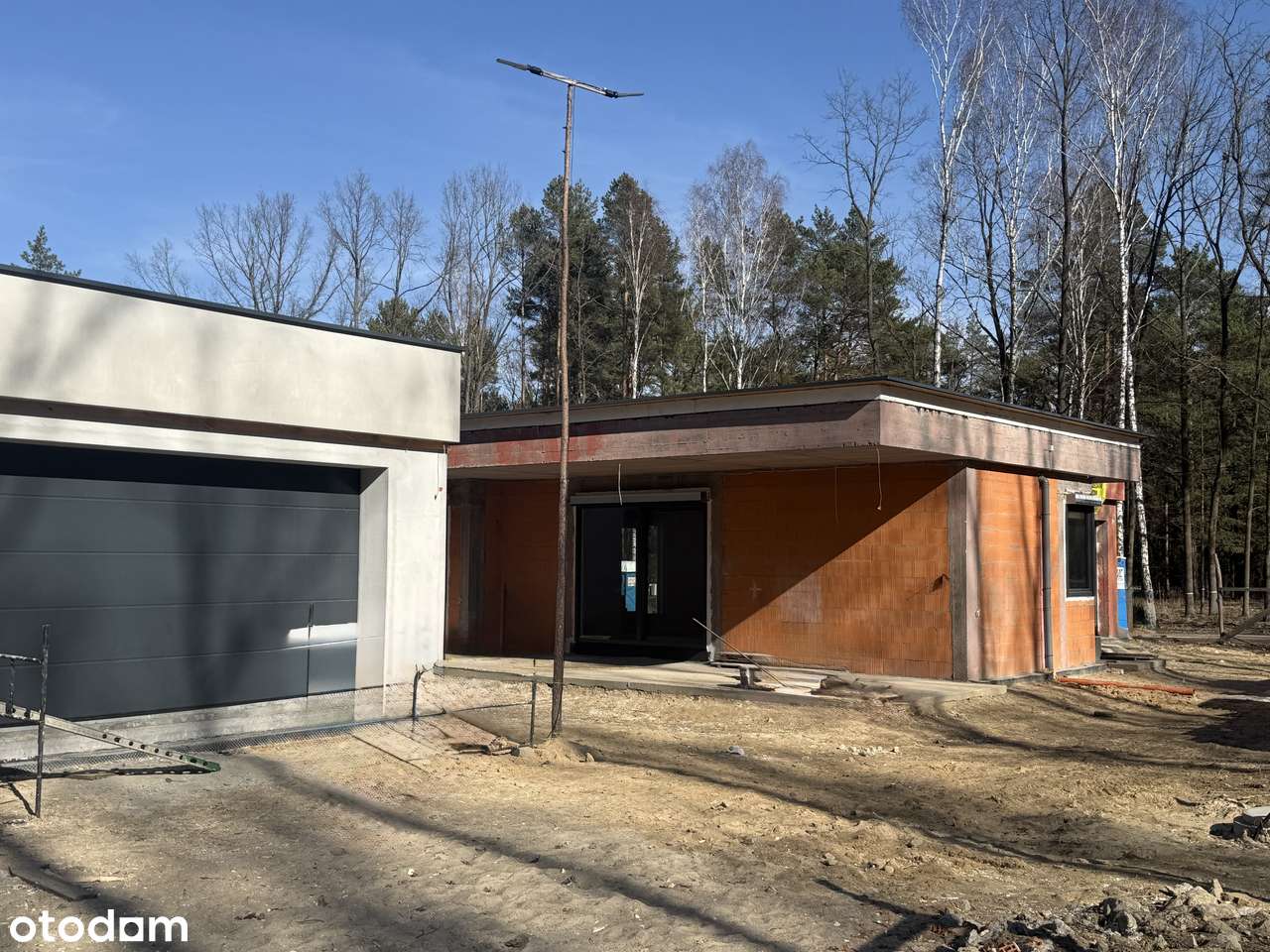 Nowoczesny dom jednorodzinny z stan surowy zamknięty– Sulejówek-1