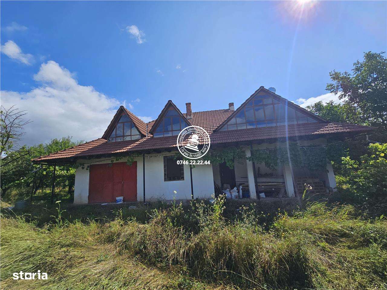 Teren intravilan Aroneanu 6.650 mp,la asfalt,toate utilitatile - Imagine principală: 3/4