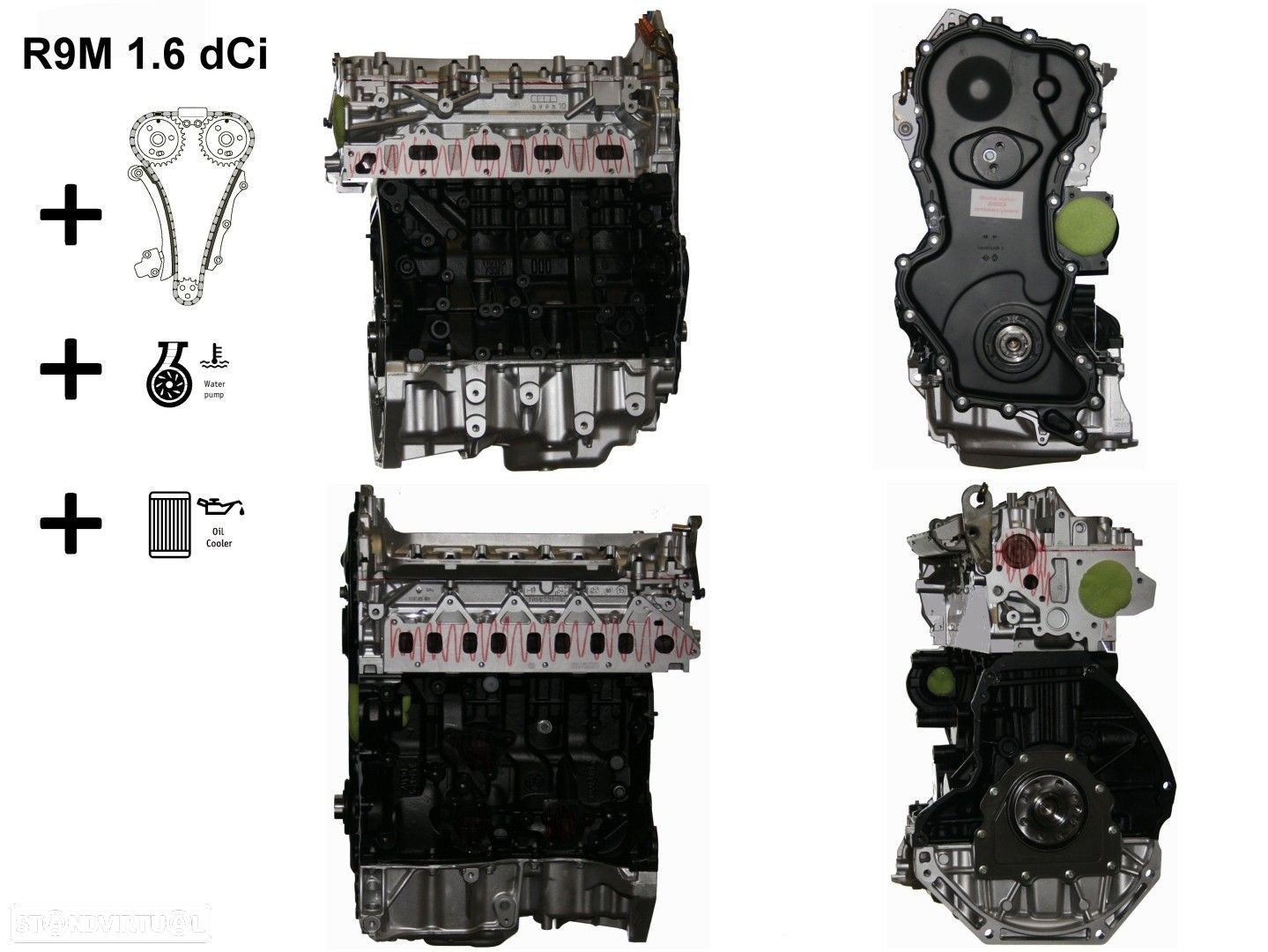 Motor  Reconstruído RENAULT ESPACE 1.6 dCi - 1