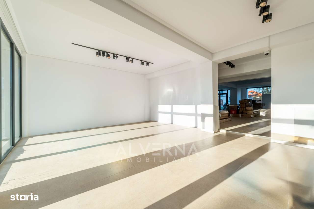 Spatiu comercial 165mp | 11ml vitrina | 2 grupuri sanitare | Borhanci - Imagine principală: 1/10