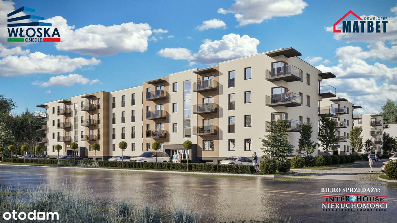 Nowe 2-pokojowe z aneksem, balkonem, Unii Europejskiej-4