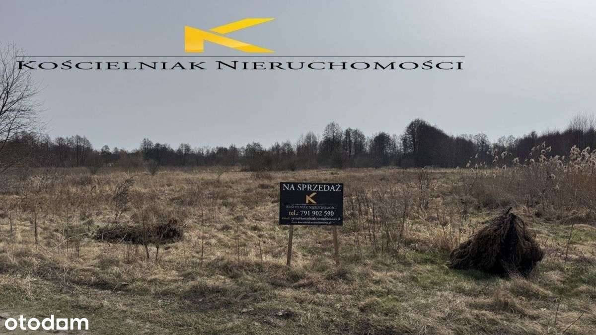Narożna działka, pełne media, Ochla.-5