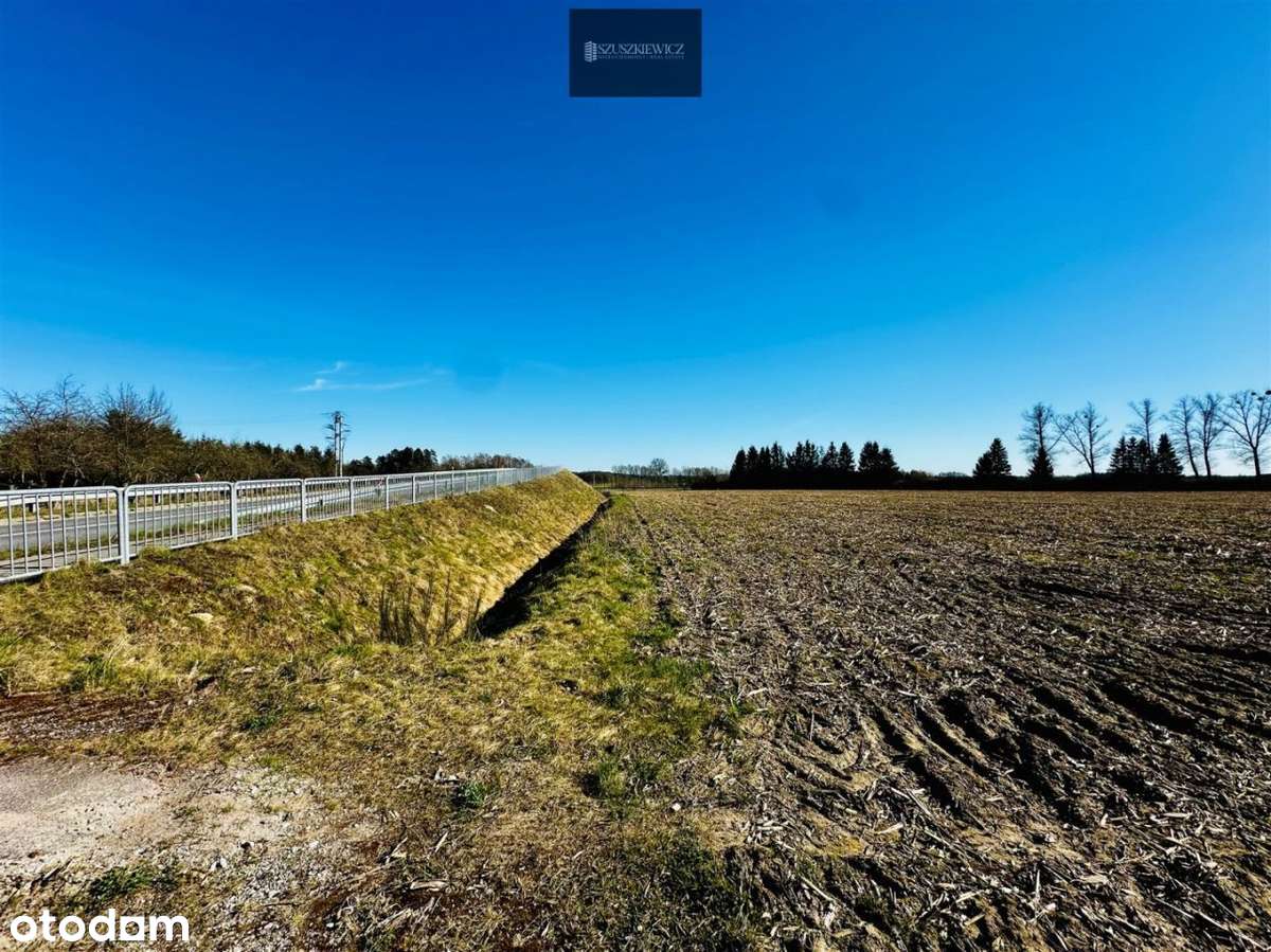 Działka przy drodze S6 w Modlimowie | trasa Szczecin - Kołobrzeg - Pełny obrazek: 4/8