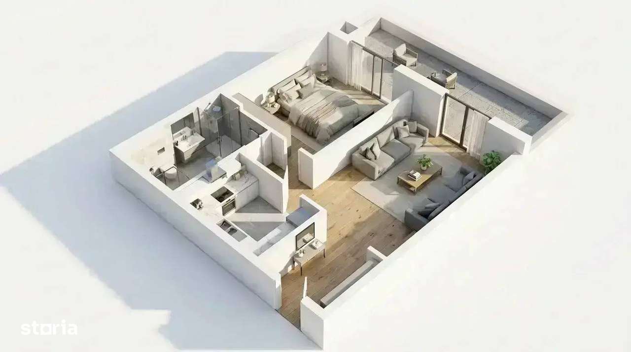 2 camere | One Floreasca Towers | Finisaje Premium