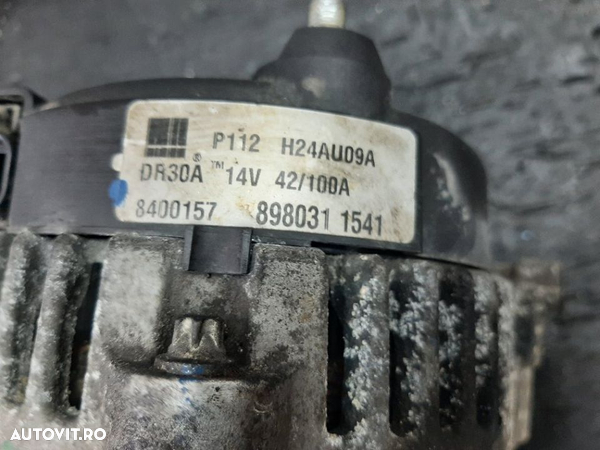 Alternator 1.7 cdti z17dtr opel astra h  meriva a zafira b 8980311541 - 3