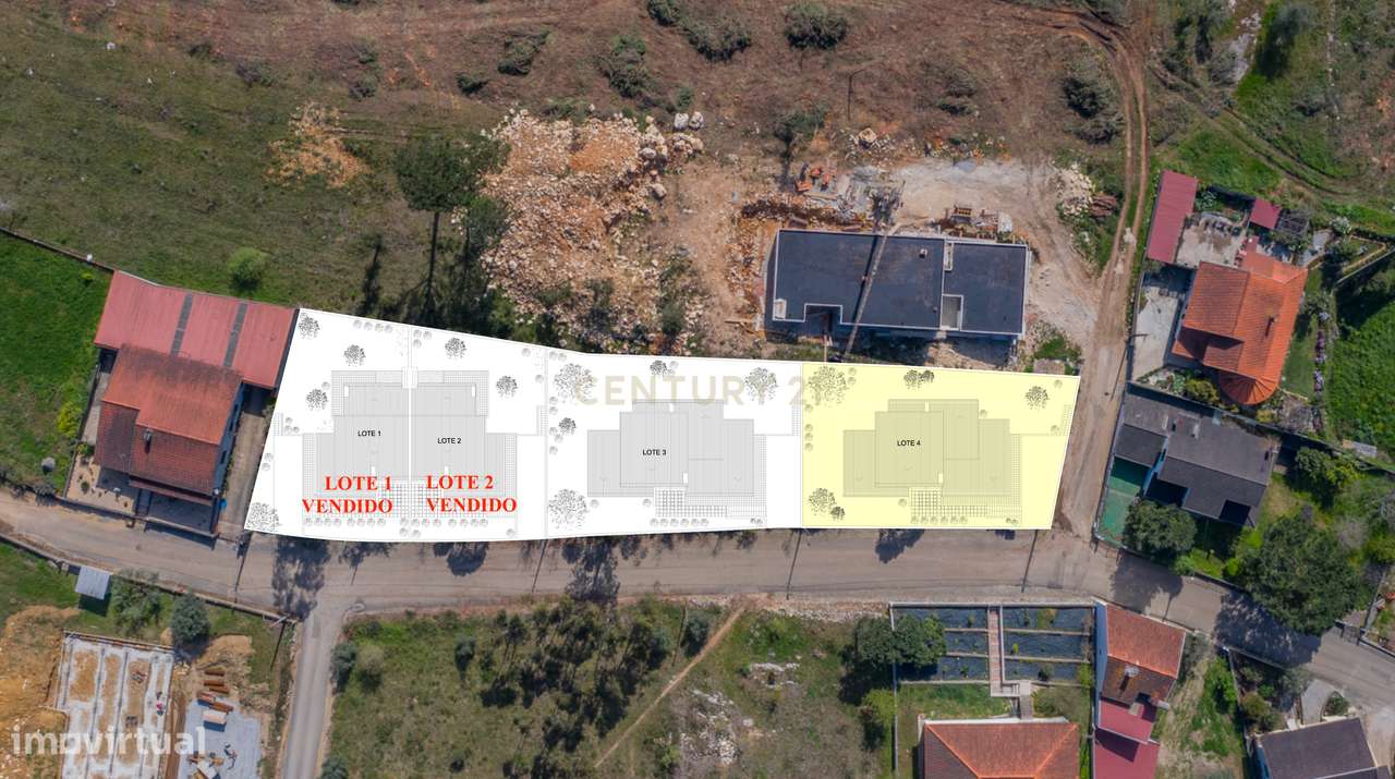 Lote 4 para moradia T4 com garagem, entre Cantanhede e Ançã - Grande imagem: 2/15