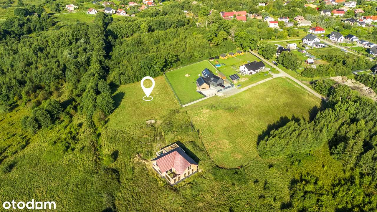 Działka budowlana w otoczeniu zieleni-4