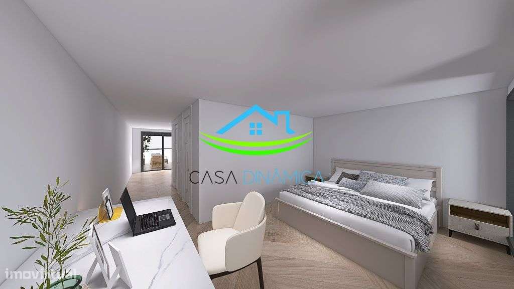 Moradia para recuperar, com projeto arquitetura para T4 com Jardim Pri - Grande imagem: 4/50